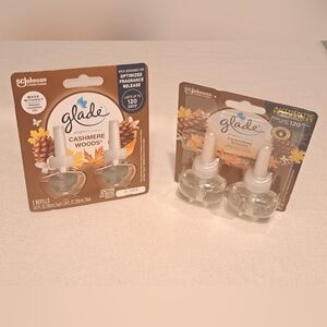 Glade Scented Oil Refills Bundle Cashmere Woods Scent New